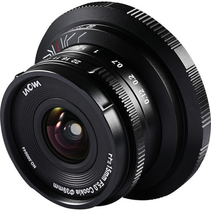 Venus Optics Laowa 15mm f/5 Cookie Lente Pancake Gran Angular 110° 39mm