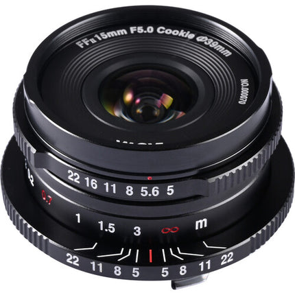 Venus Optics Laowa 15mm f5 Cookie para Leica M Ultra Gran Angular 110° 39mm