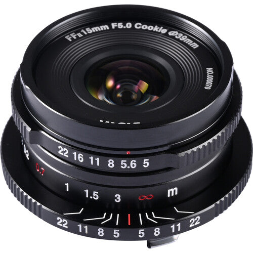 Venus Optics Laowa 15mm f5 Cookie para Leica M Ultra Gran Angular 110° 39mm