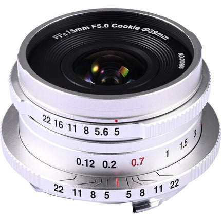 Venus Optics Laowa 15mm f5 Cookie Lente Pancake Gran Angular 110° Full Frame