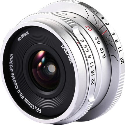Venus Optics Laowa 15mm f5 Cookie Lente Pancake Gran Angular 110° Full Frame