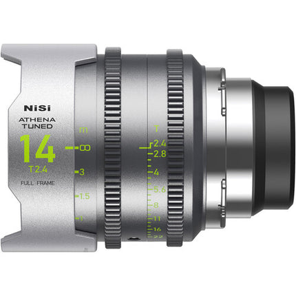NiSi ATHENA Tuned Prime Kit de 5 lentes Full-Frame 14 25 35 50 85 mm con estuche PL Mount