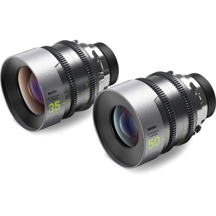 NiSi ATHENA Tuned Prime Kit de 5 lentes Full-Frame 14 25 35 50 85 mm con estuche PL Mount