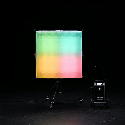 Aputure INFINIMAT Panel LED RGBWW 1600W 4x4 pies con Softbox Inflable
