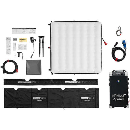 Aputure INFINIMAT Panel LED RGBWW 1600W 4x4 pies con Softbox Inflable
