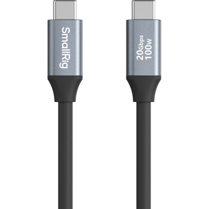 SmallRig Cable USB-C 23.6" 20 Gb/s 100W conector doble