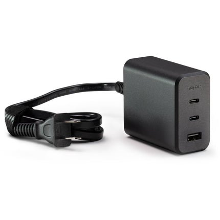 mophie 100W Cargador de Pared USB-C GaN 2 Puertos PD 18W USB-A