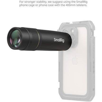 SmallRig Lente Telefoto 8x para iPhone 12-17 Pro Max con Montura T