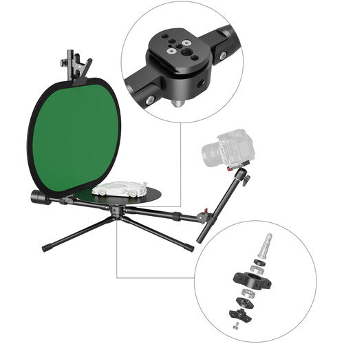 SmallRig Professional Plato Giratorio Fotografía 12" 11 lb Capacidad 360°