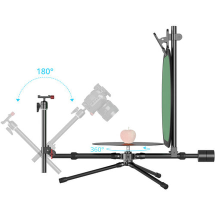 SmallRig Professional Plato Giratorio Fotografía 12" 11 lb Capacidad 360°