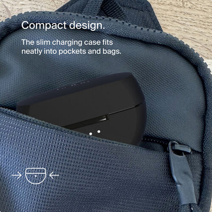 Belkin SoundForm Rhythm Auriculares Inalámbricos Bluetooth 5.3 Negro con 20 Horas Reproducción