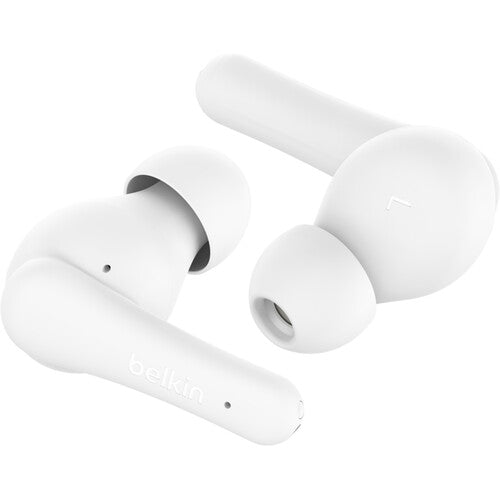 Belkin SoundForm Rhythm Auriculares Inalámbricos True Wireless Blancos con Estuche de Carga y USB-C