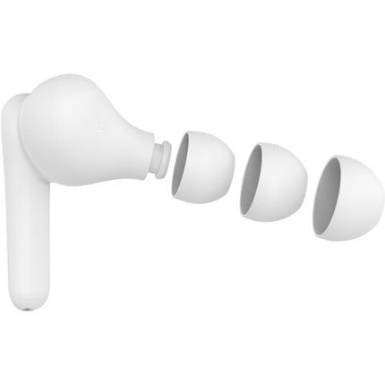 Belkin SoundForm Rhythm Auriculares Inalámbricos True Wireless Blancos con Estuche de Carga y USB-C