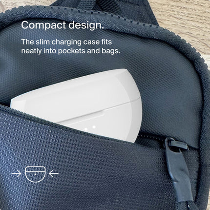 Belkin SoundForm Rhythm Auriculares Inalámbricos True Wireless Blancos con Estuche de Carga y USB-C