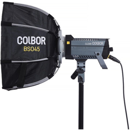 COLBOR Softbox Octogonal 17.7 pulgadas con Rejilla y Sistema de Liberación Rápida