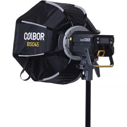COLBOR Softbox Octogonal 17.7 pulgadas con Rejilla y Sistema de Liberación Rápida