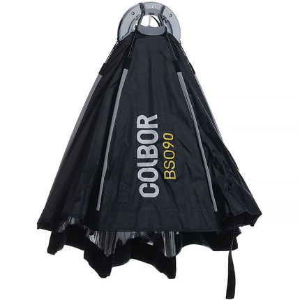 COLBOR Softbox Octagonal 35.4 Pulgadas con Rejilla y Montura Bowens