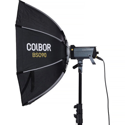 COLBOR Softbox Octagonal 35.4 Pulgadas con Rejilla y Montura Bowens