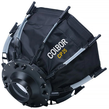 COLBOR Mini Parabolic Softbox 10 pulgadas con Difusor y Rejilla para Wonder LED
