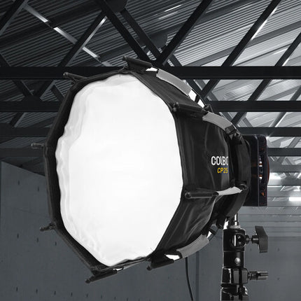 COLBOR Mini Parabolic Softbox 10 pulgadas con Difusor y Rejilla para Wonder LED