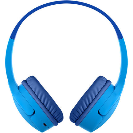 Auriculares Inalámbricos On-Ear Belkin SoundForm Mini para Niños Azul USB-C