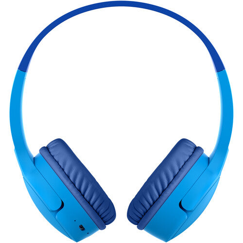 Auriculares Inalámbricos On-Ear Belkin SoundForm Mini para Niños Azul USB-C
