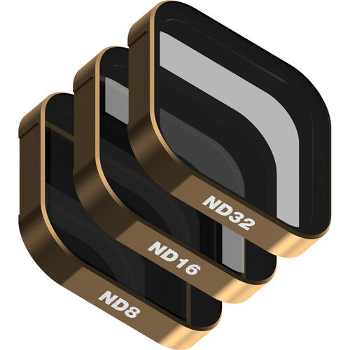PolarPro Shutter Collection Juego de Filtros ND ND8 ND16 ND32 para Insta360 Ace Ace Pro con Estuche Protector