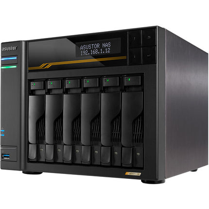 Asustor Lockerstor 6 Gen3 NAS con 6 bahías SATA y 16GB DDR5 ECC RAM