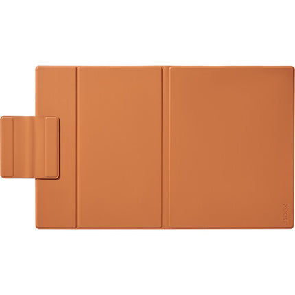BOOX Funda Magnética para 10.3" Go Piel PU Naranja con Soporte para Bolígrafo
