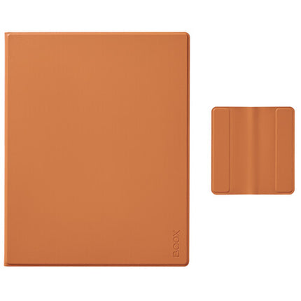 BOOX Funda Magnética para 10.3" Go Piel PU Naranja con Soporte para Bolígrafo