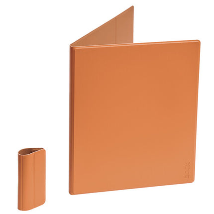 BOOX Funda Magnética para 10.3" Go Piel PU Naranja con Soporte para Bolígrafo