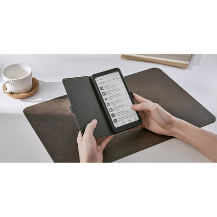 BOOX Flip-Fold Funda Protectora para Palma 6.13" Gris con Soporte y Función Auto Sleep/Wake