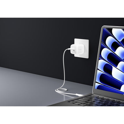 Belkin BoostCharge Pro 45W Cargador de Pared Dual USB-C GaN 2 Puertos