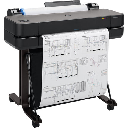 HP DesignJet T630 Plotter de Gran Formato 24" 2400x1200 dpi Kit de Tinta Negra 80mL