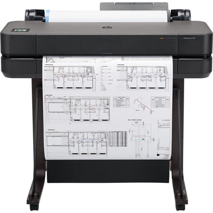 HP DesignJet T630 Plotter de Gran Formato 24" 2400x1200 dpi Kit de Tinta Negra 80mL