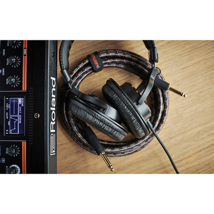 Roland RH-200 Auriculares Cerrados Monitor Circumaurales 40mm Giratorios Negro
