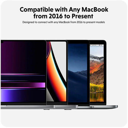 HYPER HyperDrive Next Duo Slim Hub USB-C 8 Puertos HDMI 4K 60Hz Magnetic Grips