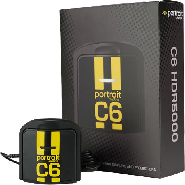 Portrait Displays C6 HDR5000 Colorímetro para medición hasta 5000 nits con soporte para múltiples tecnologías display