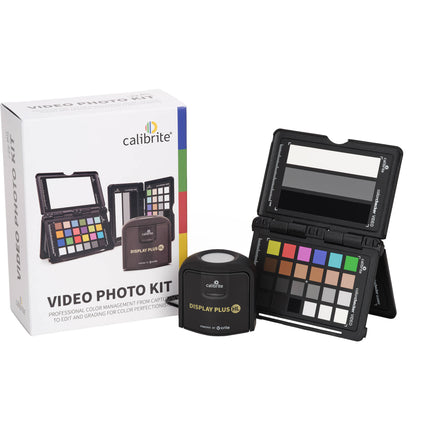 Calibrite Video Photo Kit con Colorímetro Display Plus HL y ColorChecker Passport Video 2