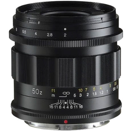 Voigtlander APO-LANTHAR 50mm f/2 objetivo con enfoque manual y apertura f/16 para Nikon Z