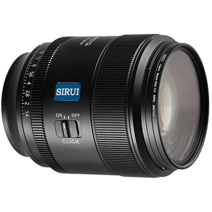 Sirui Aurora 85mm f1.4 Lente para Sony E con diafragma 15 láminas y recubrimiento fluorine