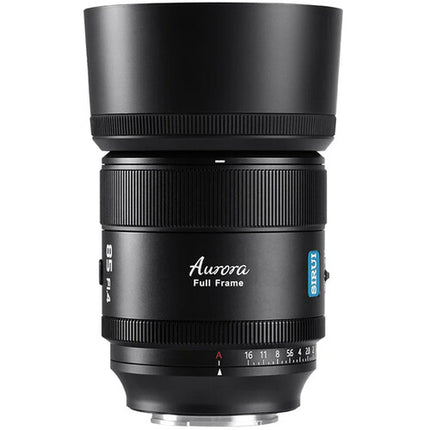 Sirui Aurora 85mm f1.4 Lente para Sony E con diafragma 15 láminas y recubrimiento fluorine