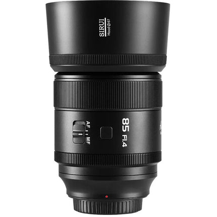 Sirui Aurora 85mm f1.4 Lente para Sony E con diafragma 15 láminas y recubrimiento fluorine
