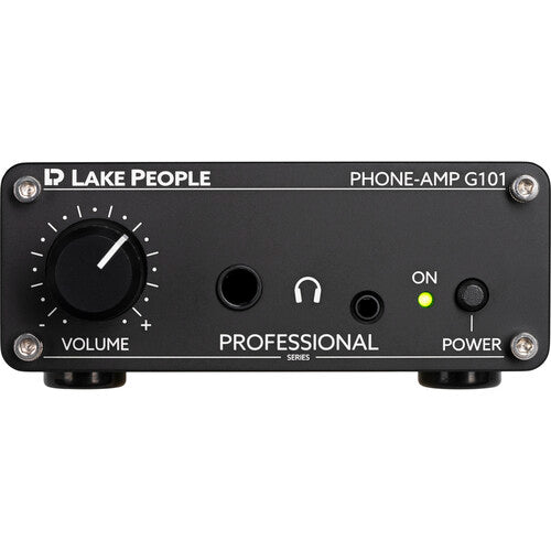 LAKE PEOPLE G101 Amplificador de Auriculares con Entradas RCA y Control de Volumen