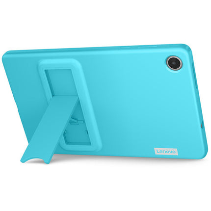 Funda Lenovo Bumper para Tab M8 4ª Gen Azul con Soporte Dual Silicona PC