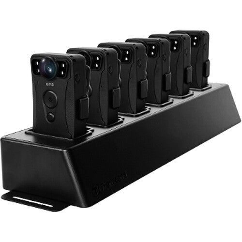Transcend TS-DPD6C Estación de Acoplamiento para Seis Cámaras con Puertos Ethernet USB 3.1