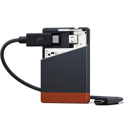 Angelbird PKT Lector de Tarjetas CFexpress 2.0 Type A USB-C 20 Gb/s with PKT Cap and USB4 Cable