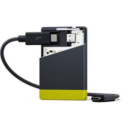 Angelbird PKT Lector de Tarjetas CFexpress 2.0 Tipo B USB-C 20 Gb/s con Cable USB4