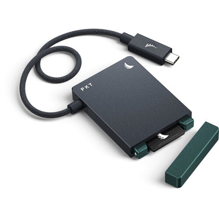 Angelbird PKT Lector de tarjetas UHS-II SDXC USB-C 5 Gb/s con cable USB4