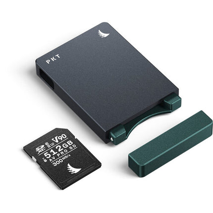 Angelbird PKT Lector de tarjetas UHS-II SDXC USB-C 5 Gb/s con cable USB4